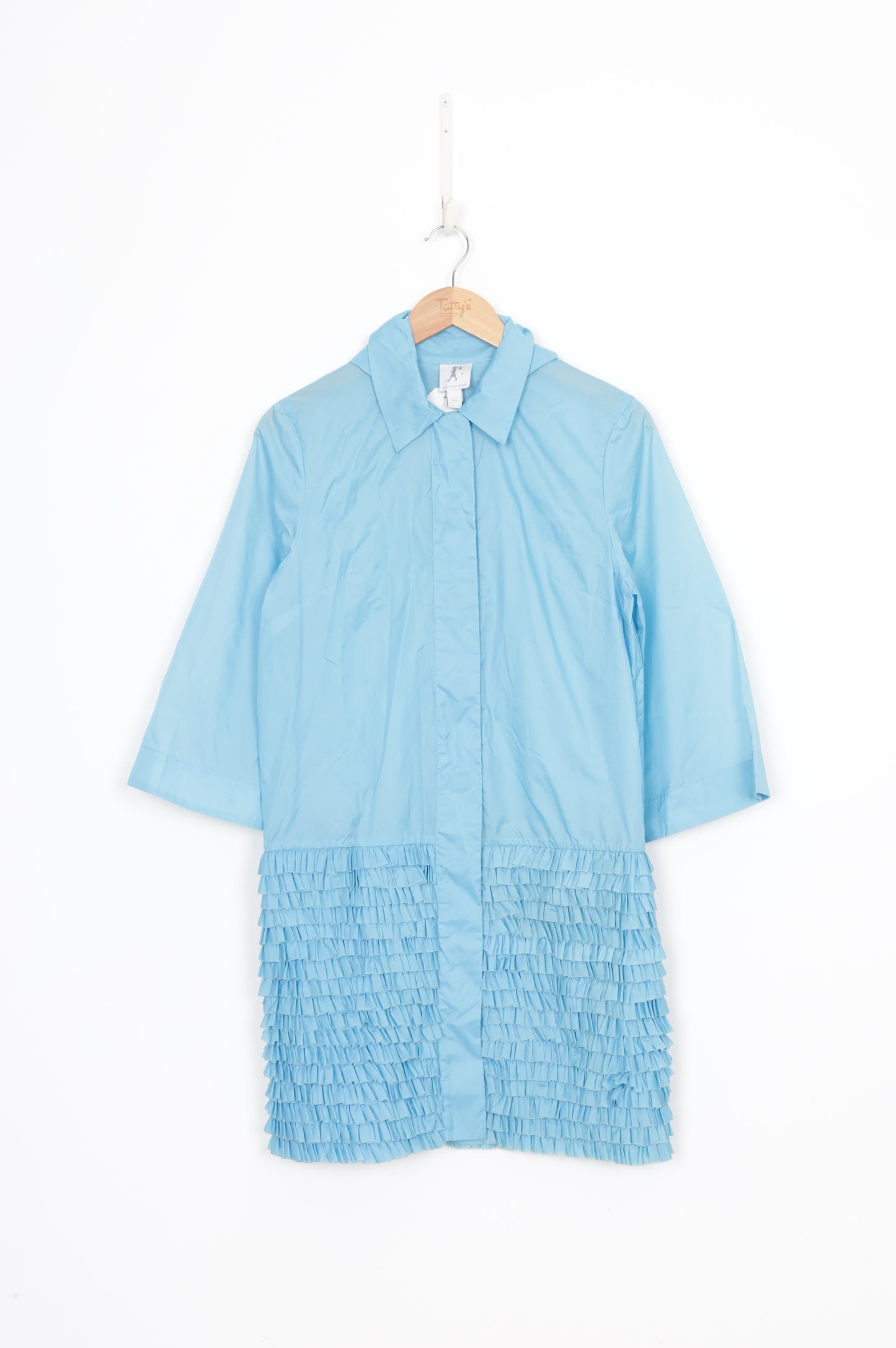 Karen Walker Womens Blue Jacket Size 8