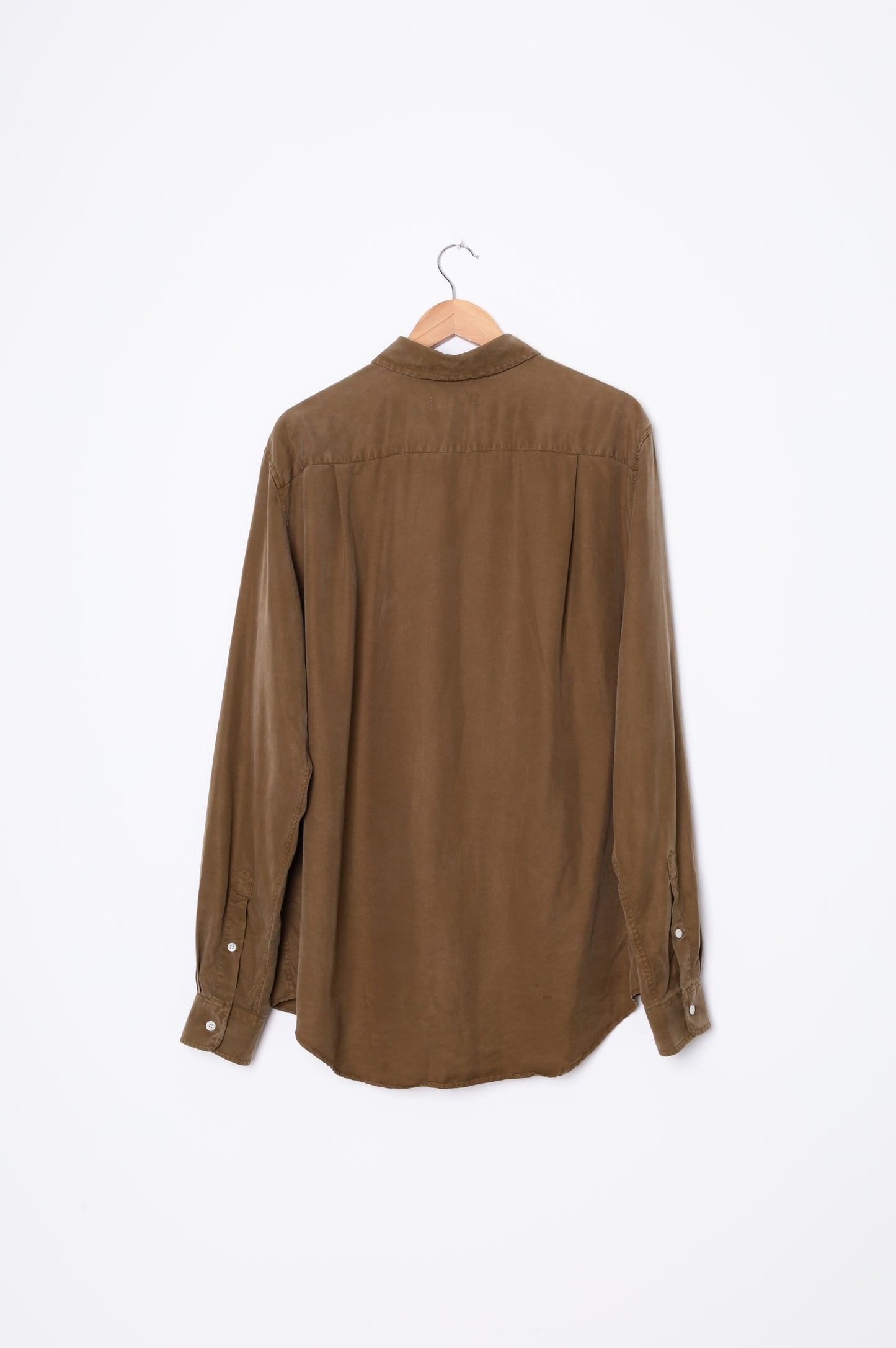 Hope Stockholm Mens Khaki Shirt Size 52