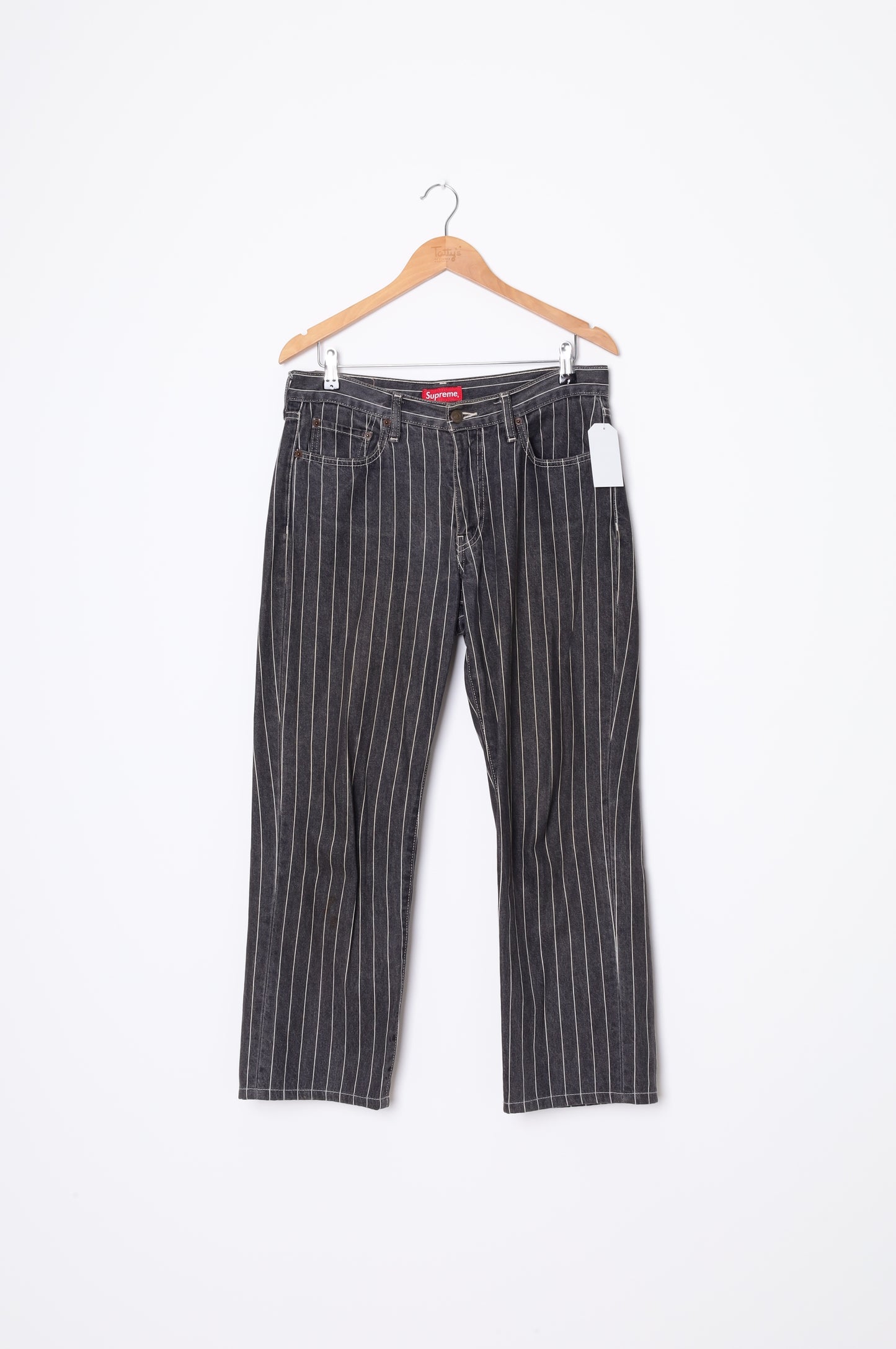 supreme x levis Mens Grey Jeans Size W 30