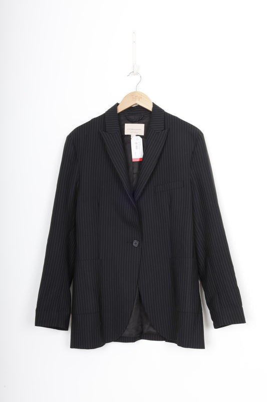 Viktoria & Woods Womens Black Blazer Size 1
