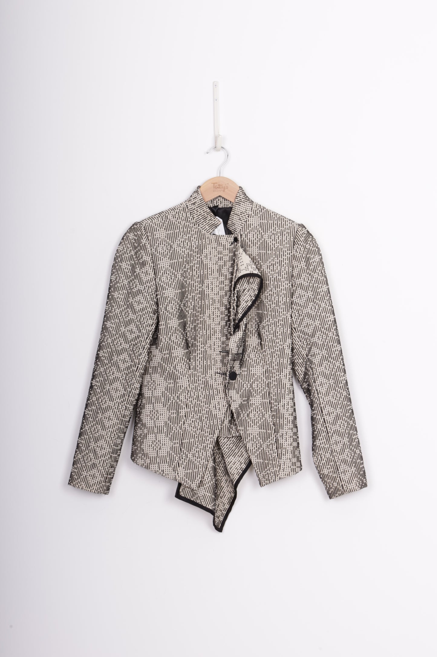 Taylor Womens White Blazer Size S