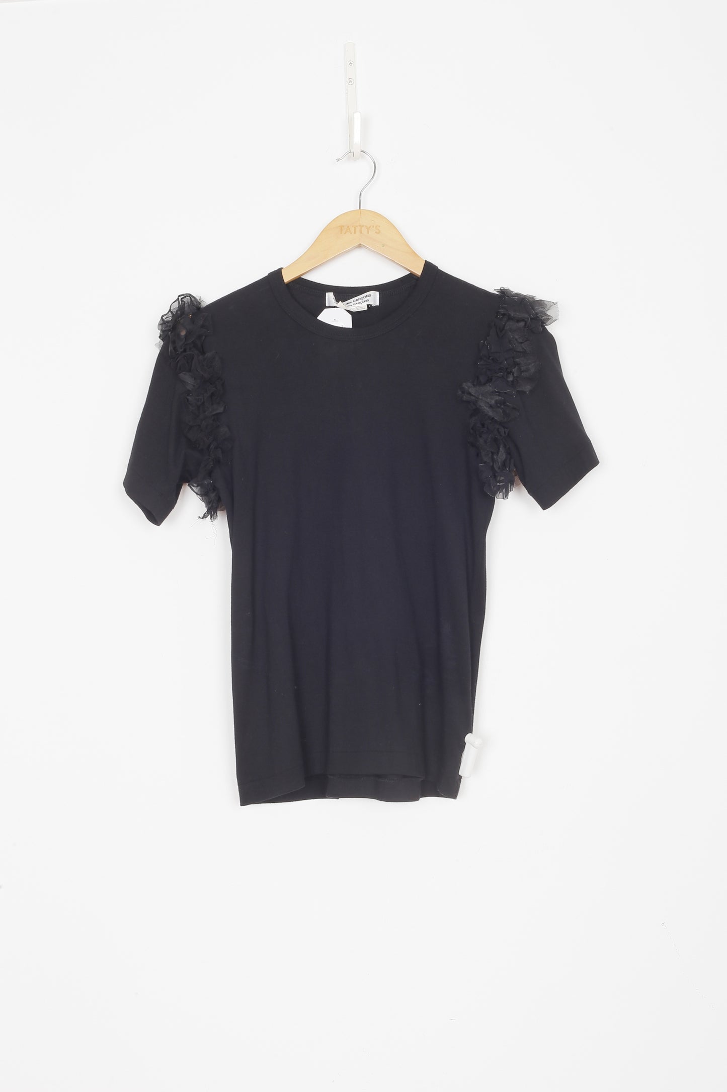 Comme Des Garcons Womens Black Top Size S