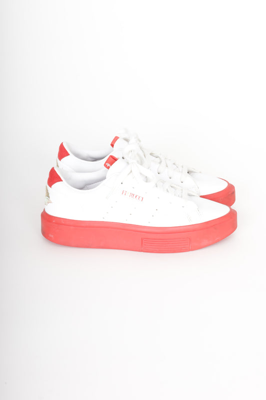 Adidas X Fiorucci Womens White Sneakers Size EU 37.5