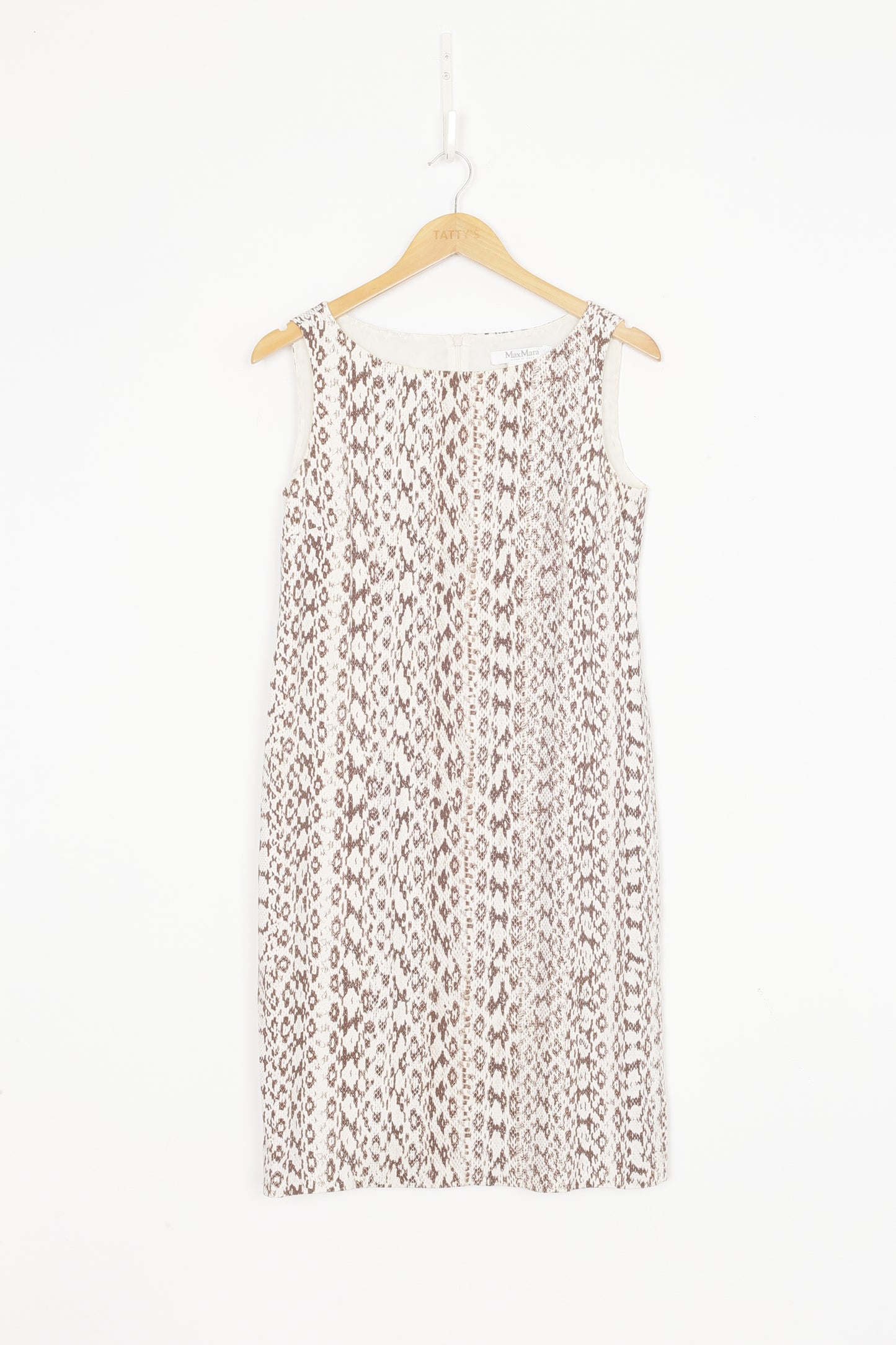 Max Mara Womens White Dress Size 40