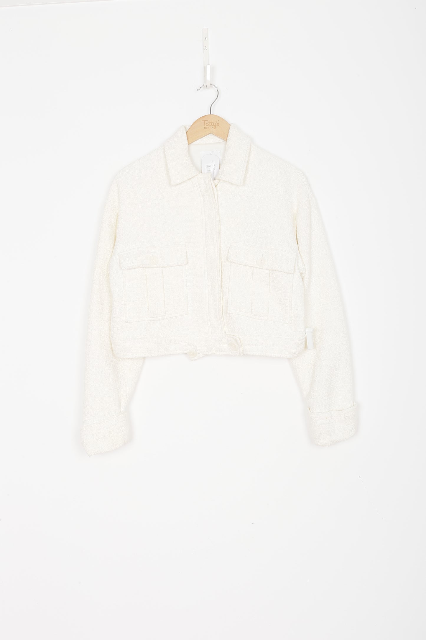 Anine Bing Womens White Jacket Size XS