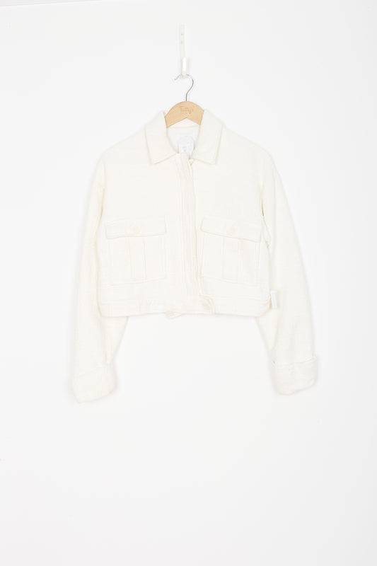 Anine Bing Womens White Jacket Size XS