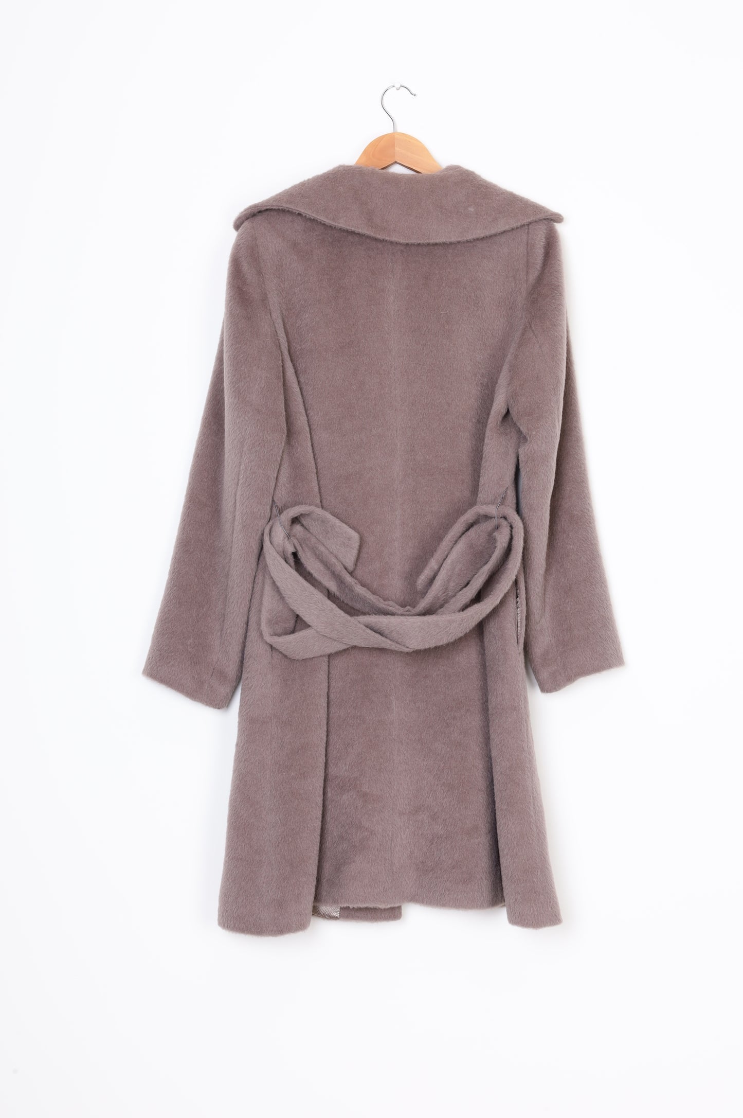 Simple Womens Brown Coat Size L
