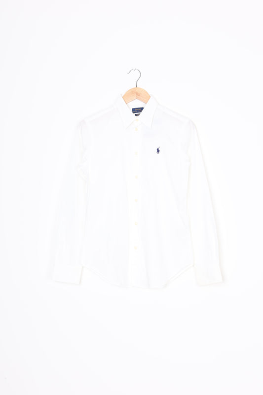 Polo Ralph Lauren Womens White Shirt Size 6