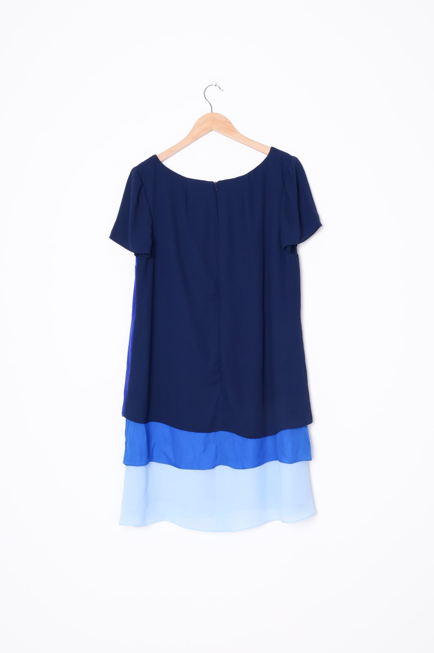 Adrianne Winkleman Womens Blue Dress Size 12