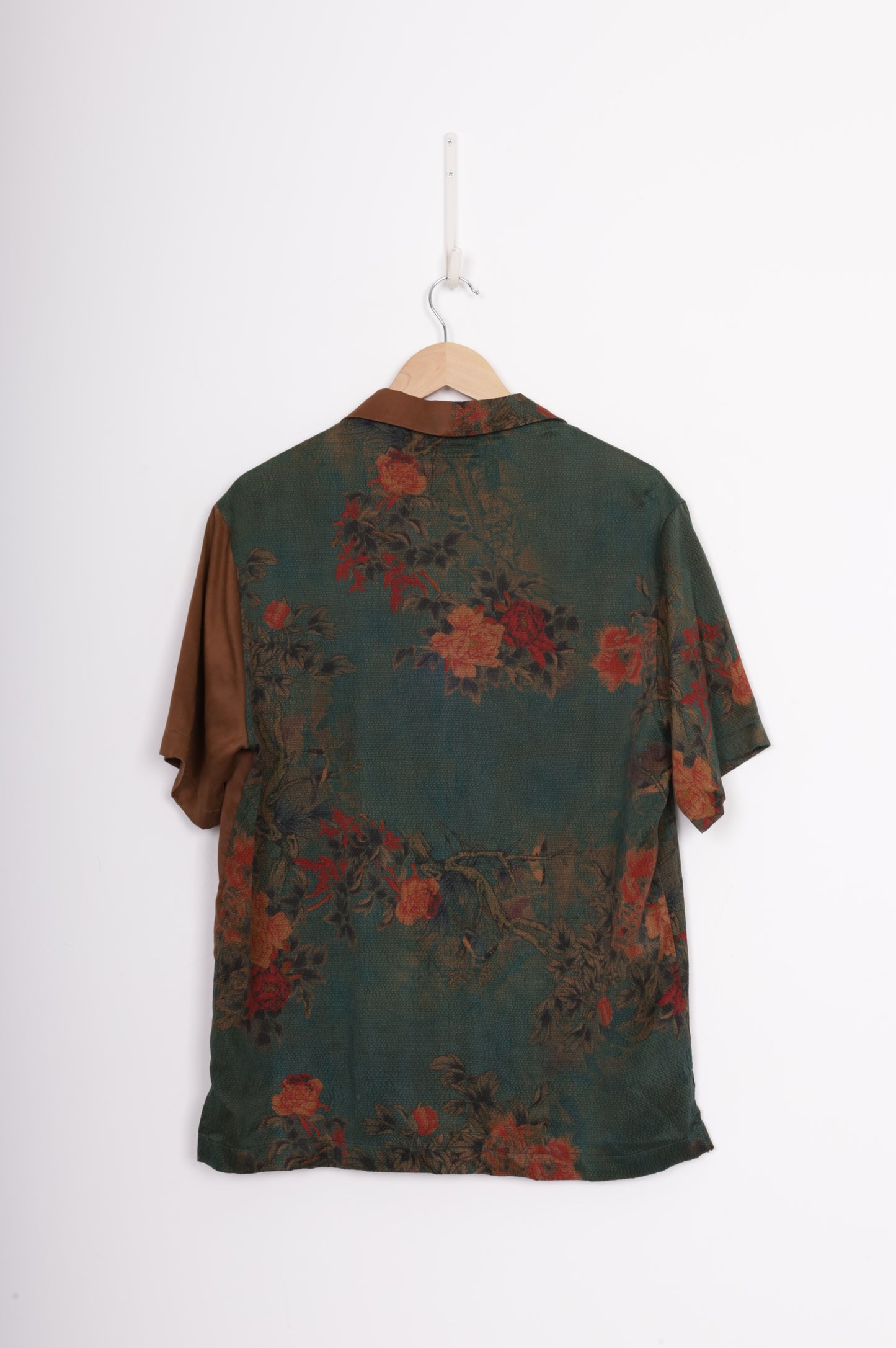 Ziran Mens Green Shirt Size L
