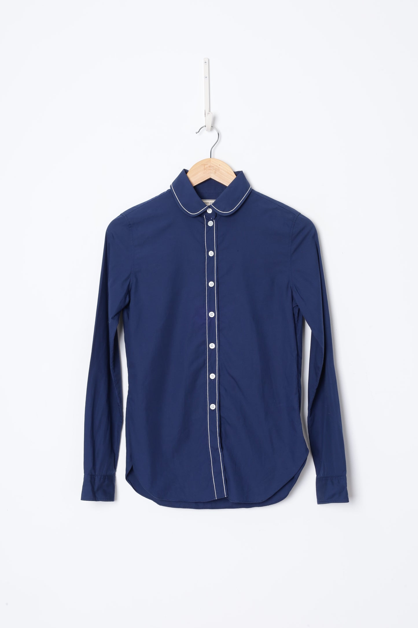 Maison Kitsune Womens Blue Shirt Size 34