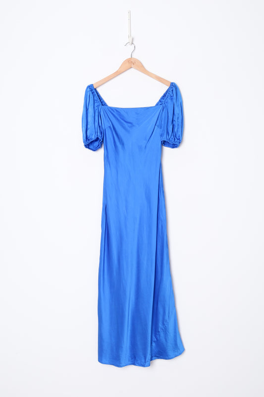 Ruby Womens Blue Dress Size 8