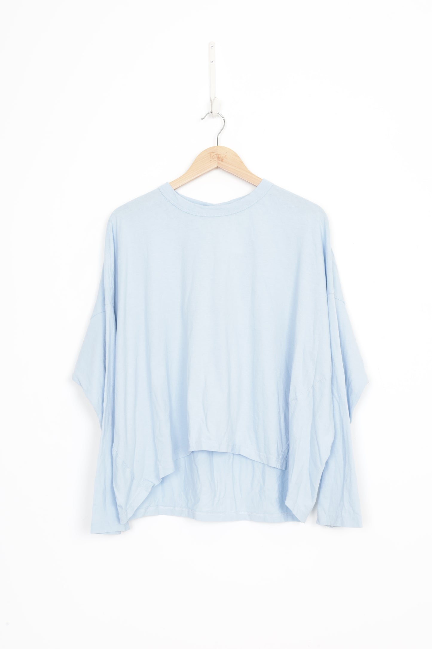 Bassike Womens Blue Top Size M