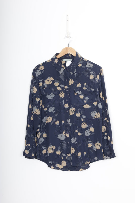 juliette hogan Womens Blue Shirt Size 12