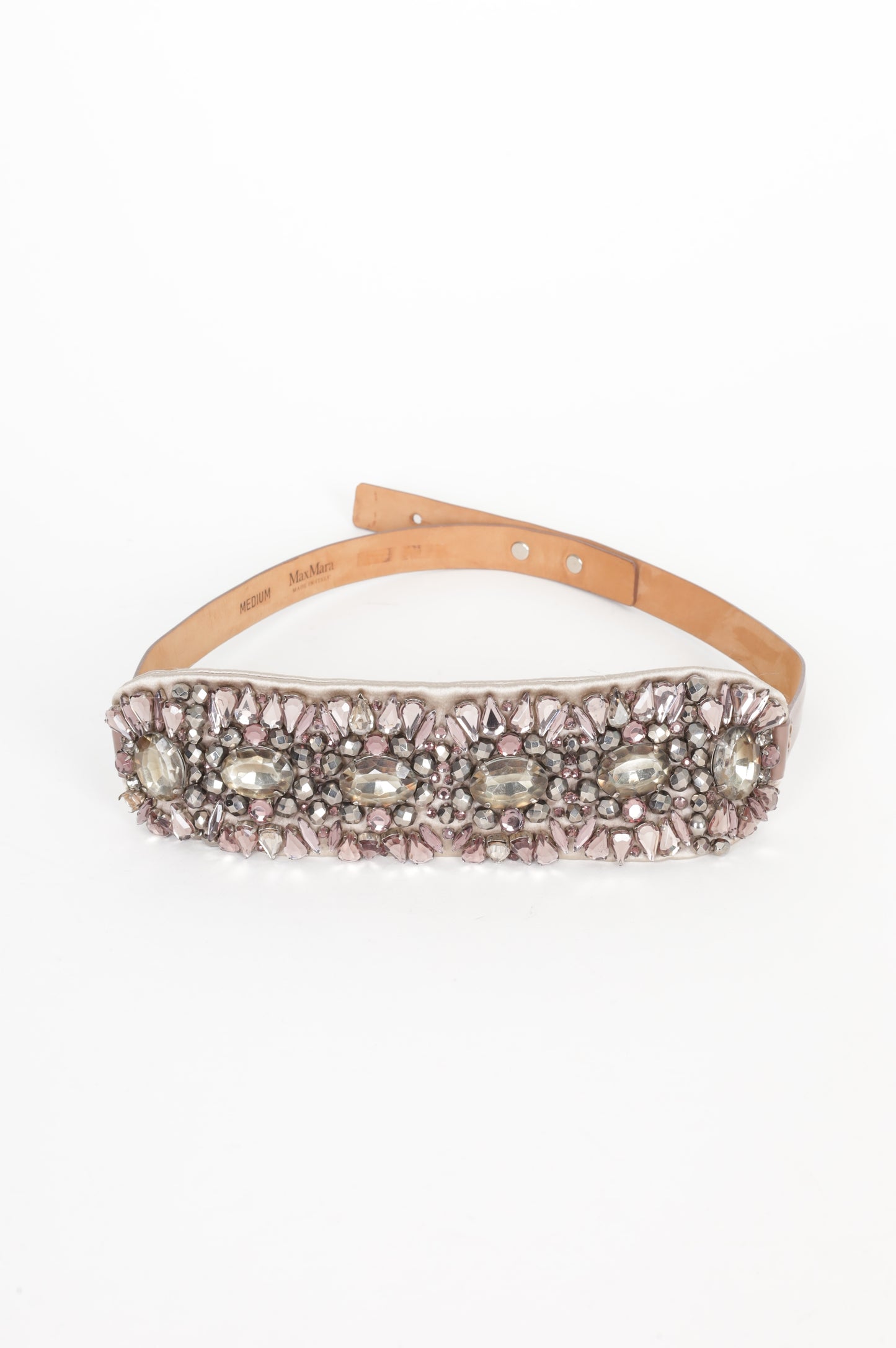 Max Mara Womens Beige Belt Size M