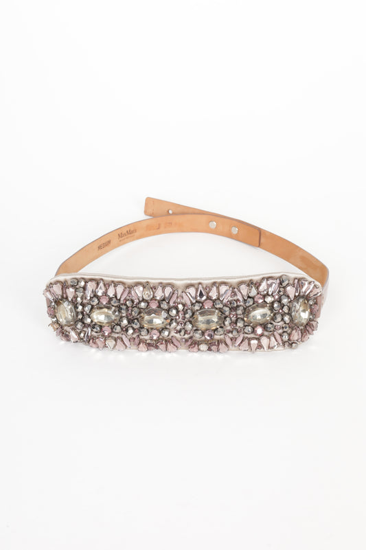 Max Mara Womens Beige Belt Size M
