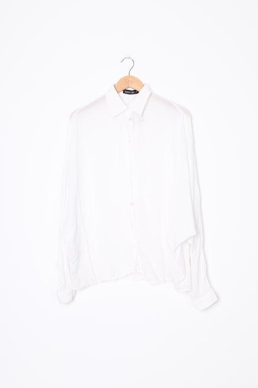 Sabatini Womens White Shirt Size M