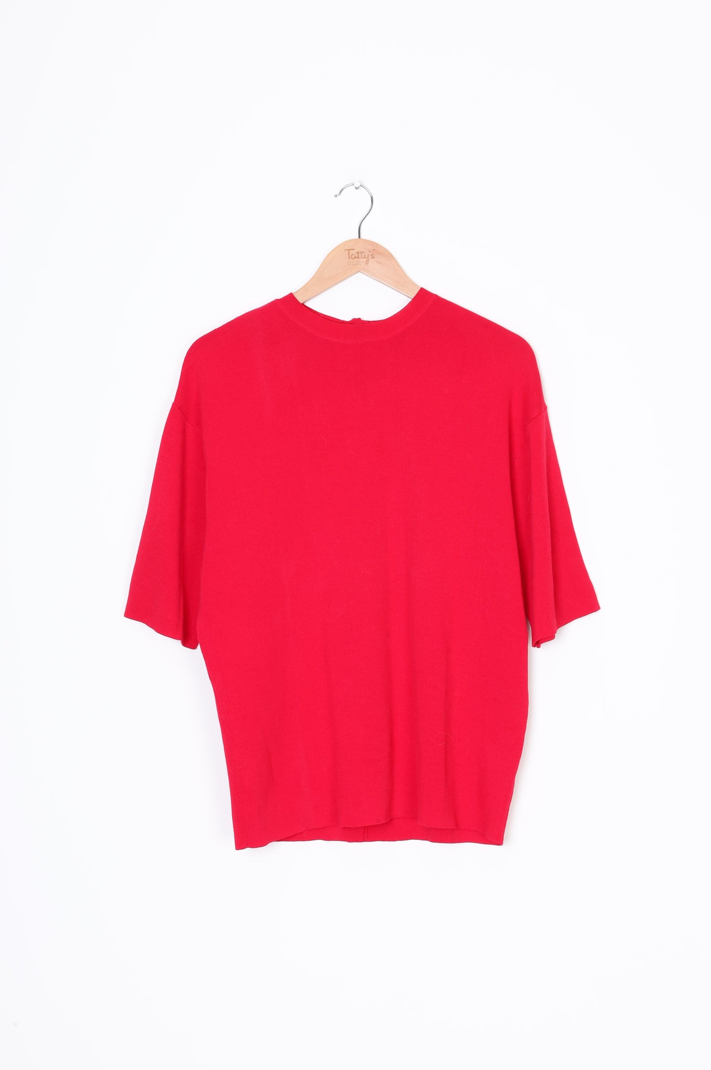 In Good Company Womens Red Top Size S