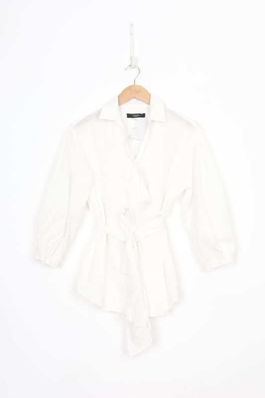 Weekend MaxMara Womens White Shirt Size 4