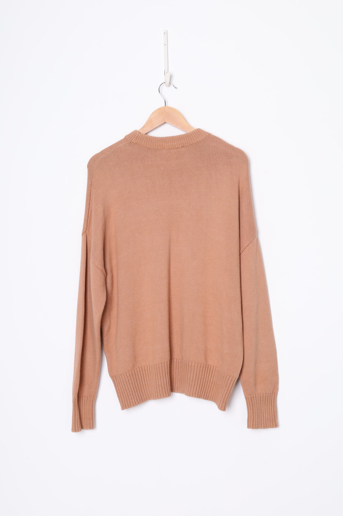 Ami Womens Beige Jumper Size M