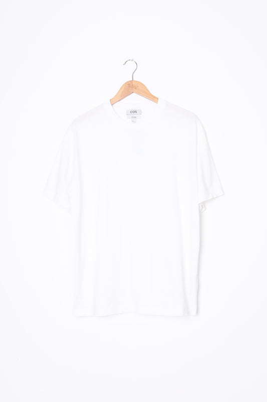 Cos Womens White T-shirt Size M
