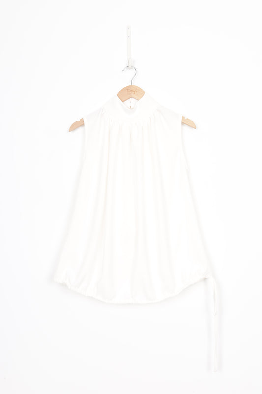 ellis Womens White Top Size 8