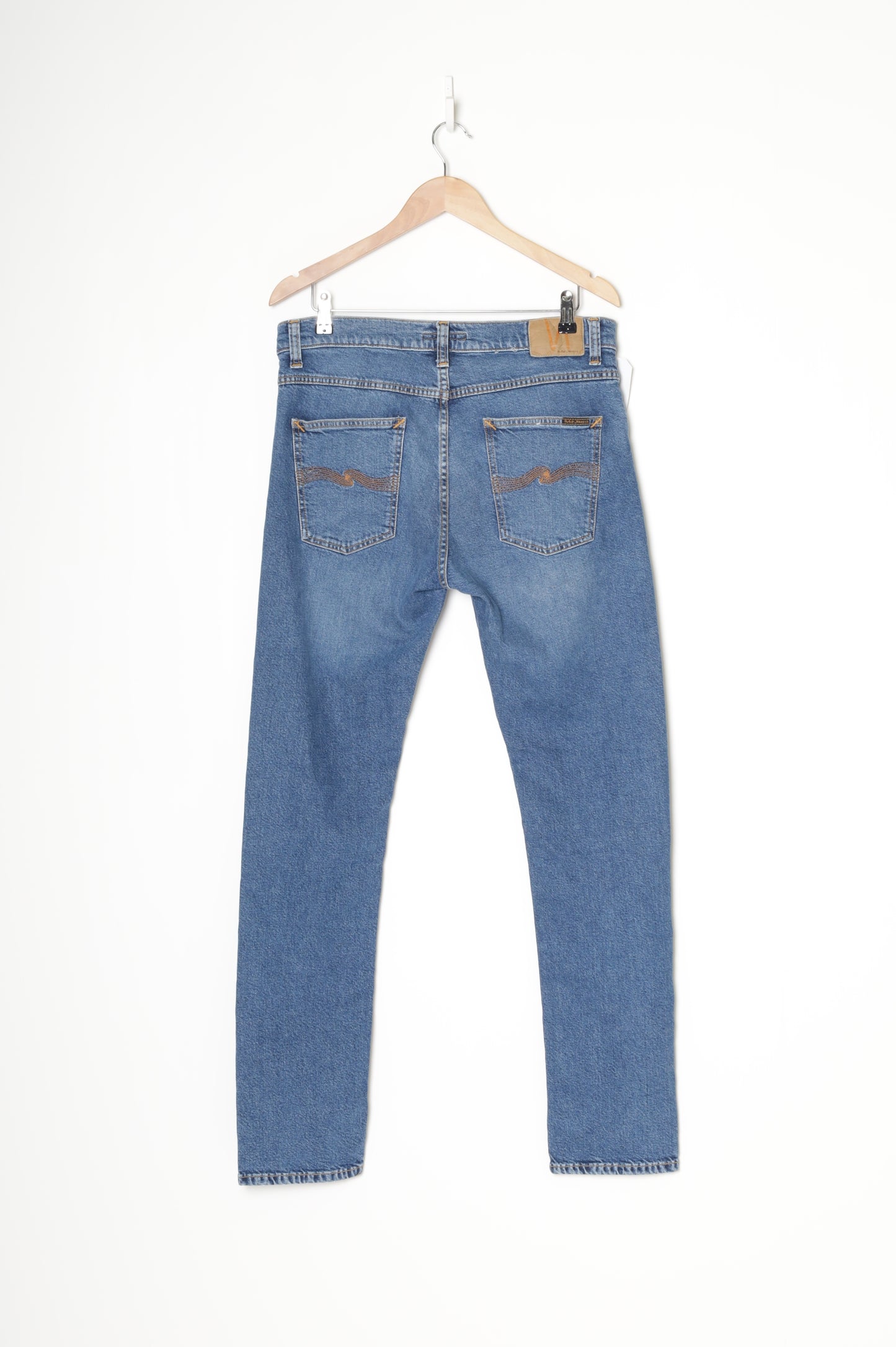 Nudie Jeans Mens Blue Jeans Size 32