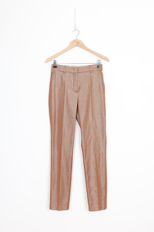 MaxMara Studio Womens Brown Pants Size 8