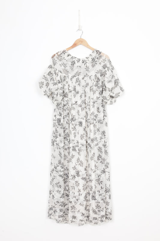 Lee Mathews Womens White Dress Size 2