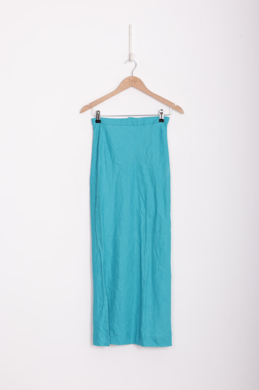 Liam Womens Blue Skirt Size 6