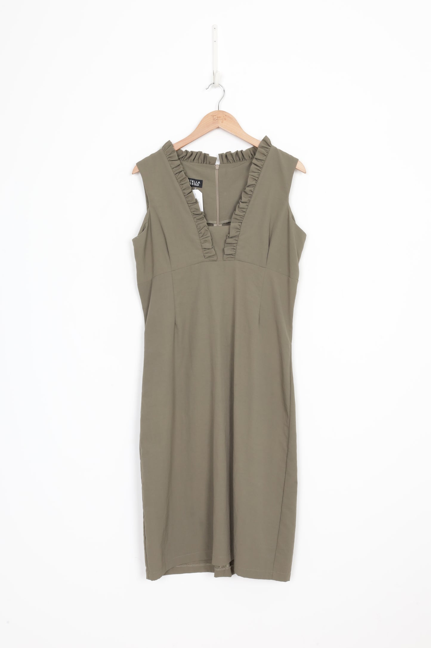 Stella Gregg Womens Green Dress Size 14