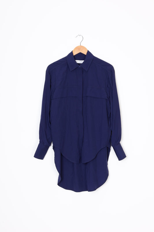 Aje Athletica Womens Blue Shirt Size 4