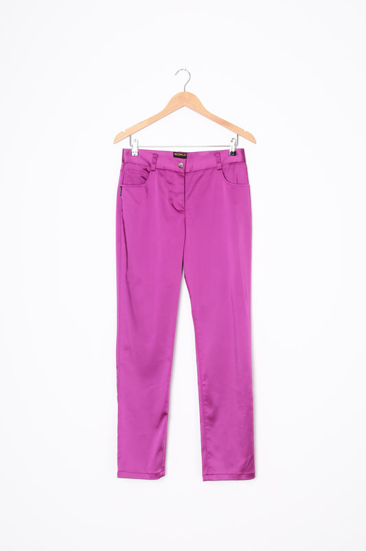 World Womens Pink Pants Size S