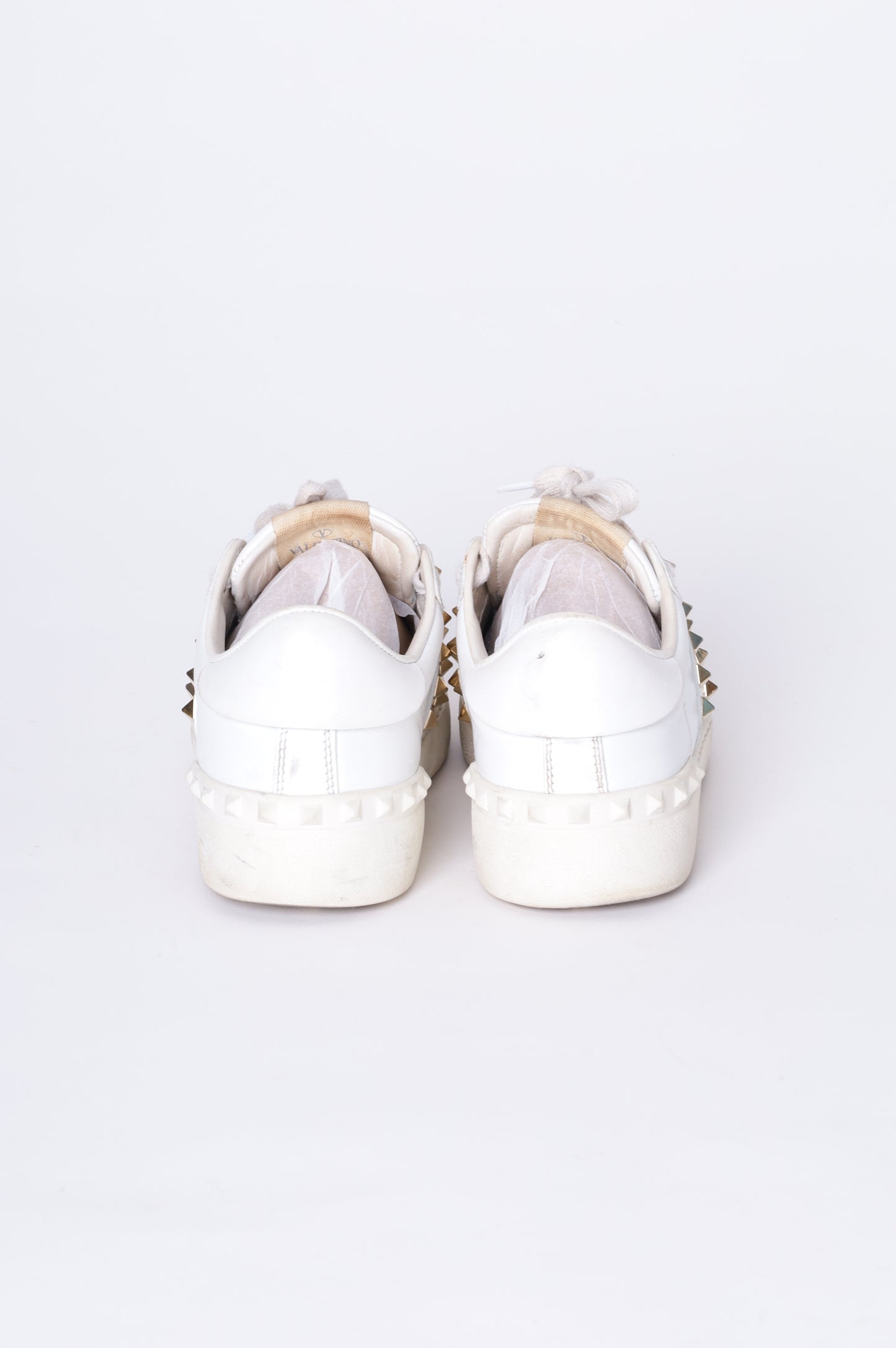 Valentino Garavani Womens White Sneakers Size EU 36
