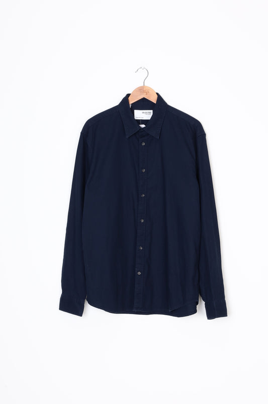 Selected / Homme Mens Blue Shirt Size EU 44