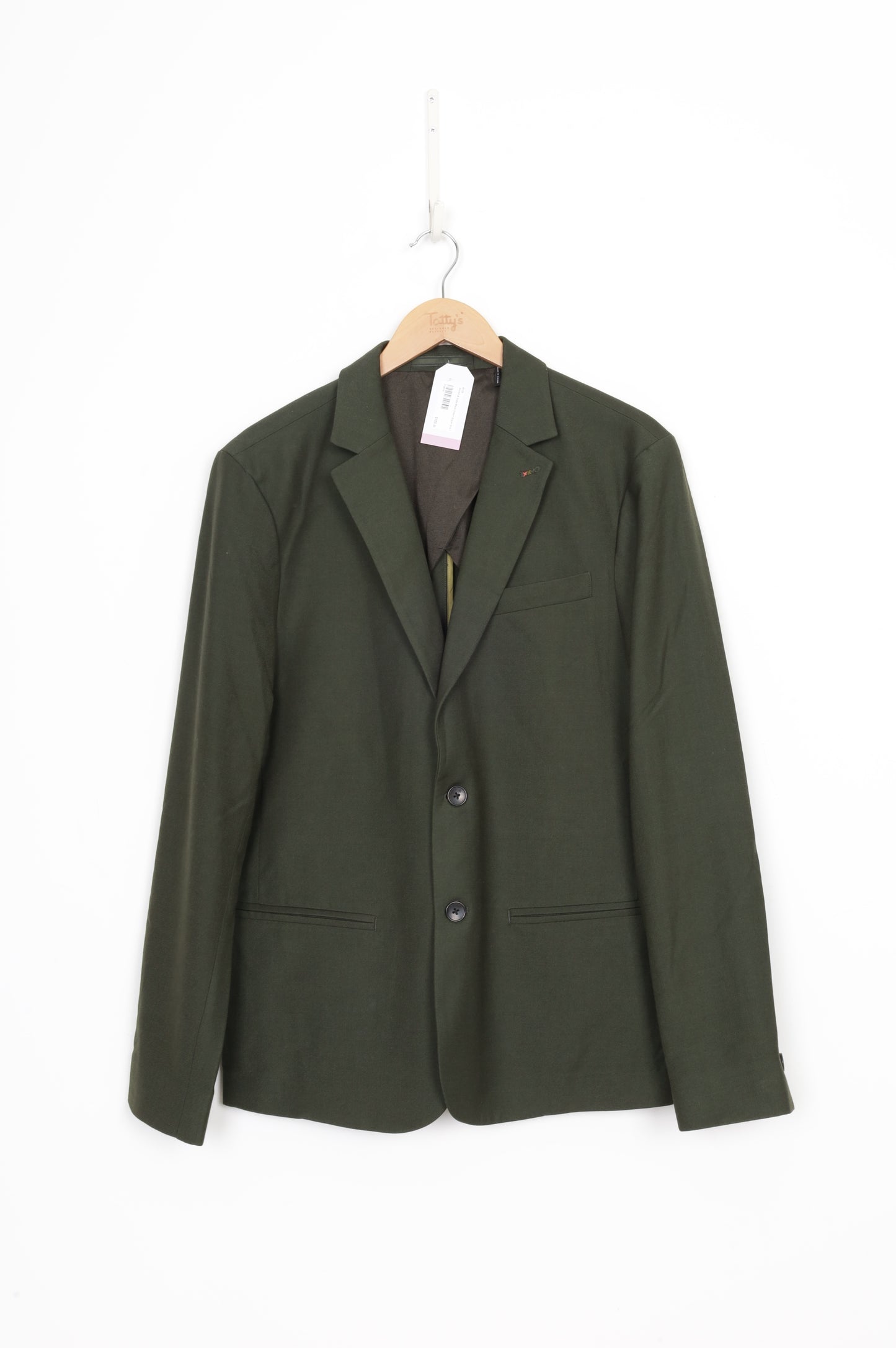 Scotch & Soda Mens Green Blazer Size L