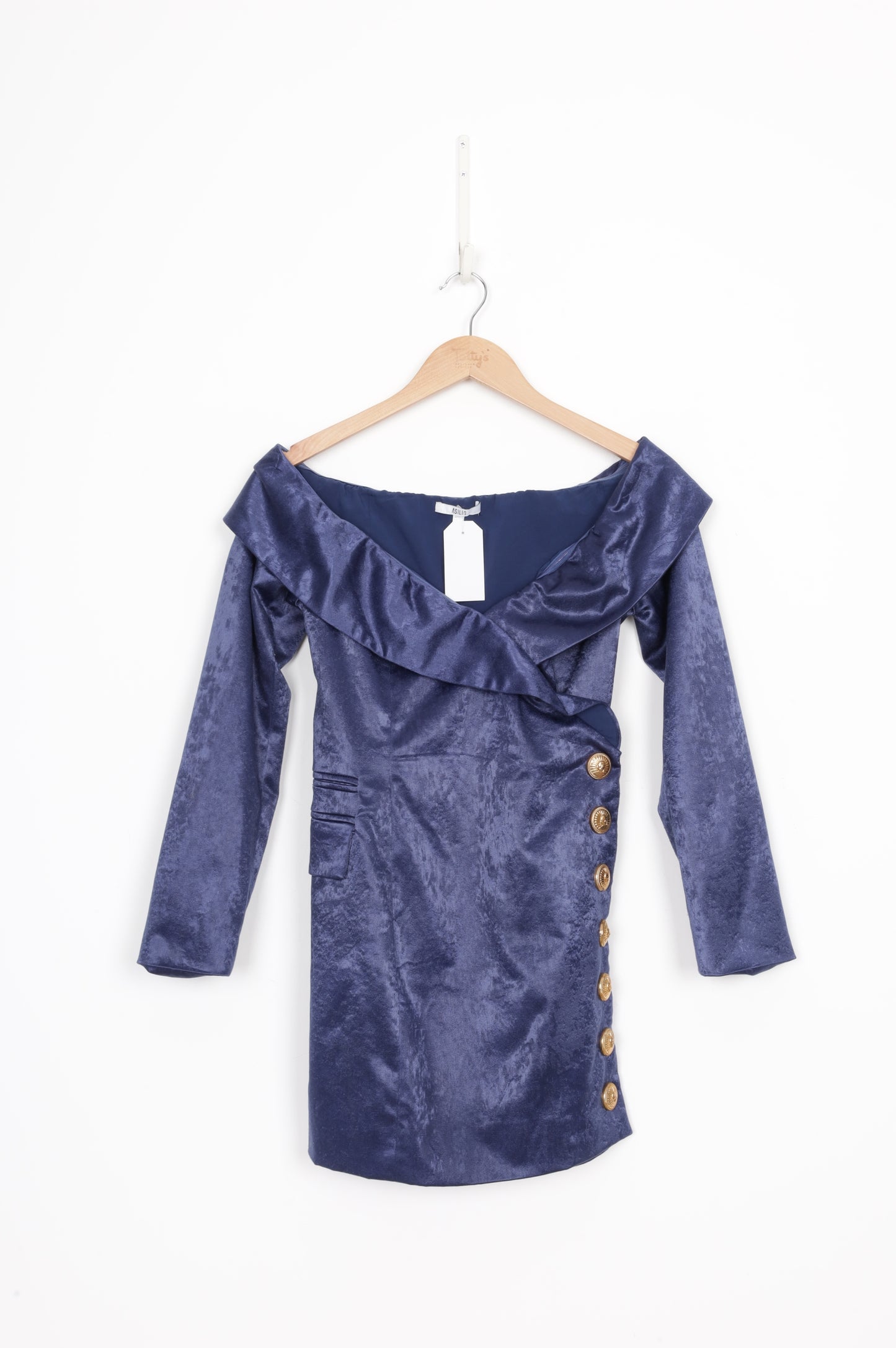 Asilio Womens Blue Dress Size 10