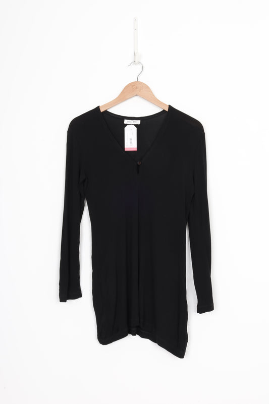 Lisa Ho Womens Black Top Size 12