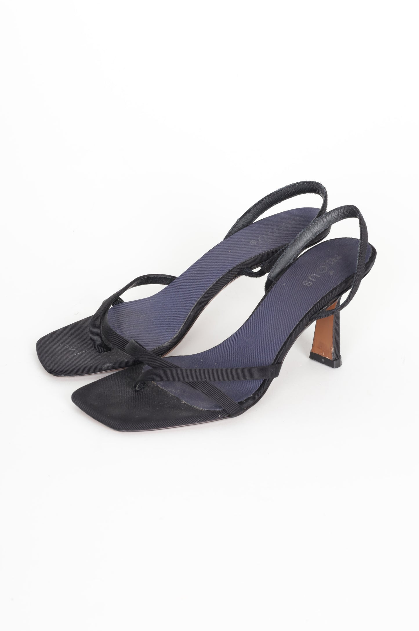 Neous Womens Blue Heels Size EU 35