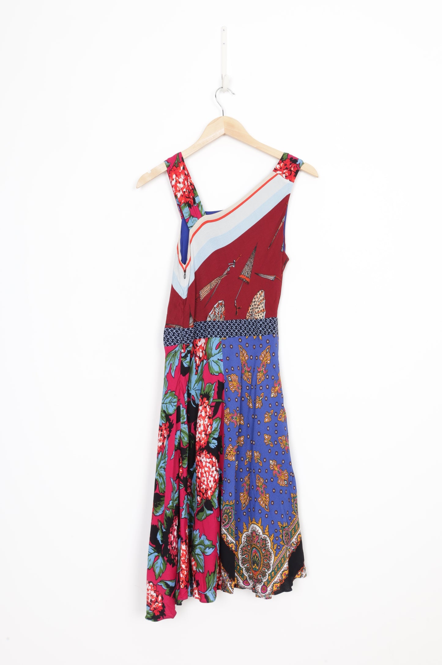 Moulinette Soeurs by anthropoloqie Womens Red Dress Size 6