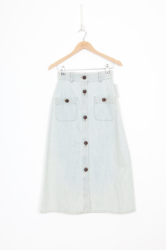 Miu Miu Womens Blue Skirt Size 38