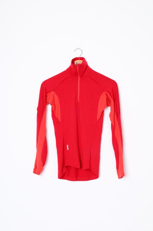 Ice Breaker Womens Red Jumper Size XS
