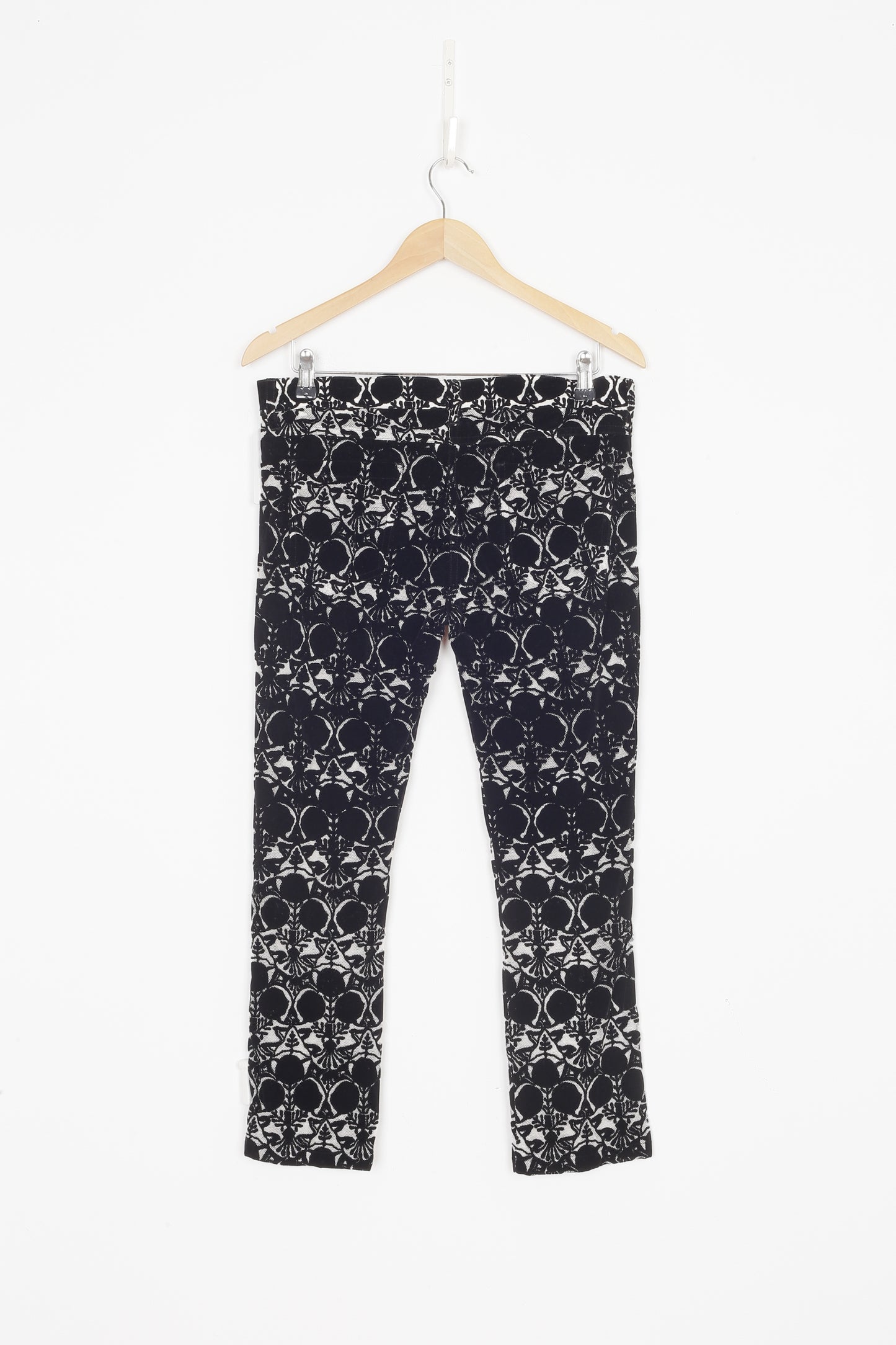 Ann Demeulemeester Womens Black Pants Size 38