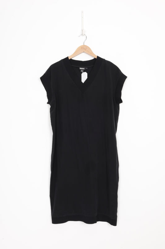 DKNY Womens Black Dress Size M