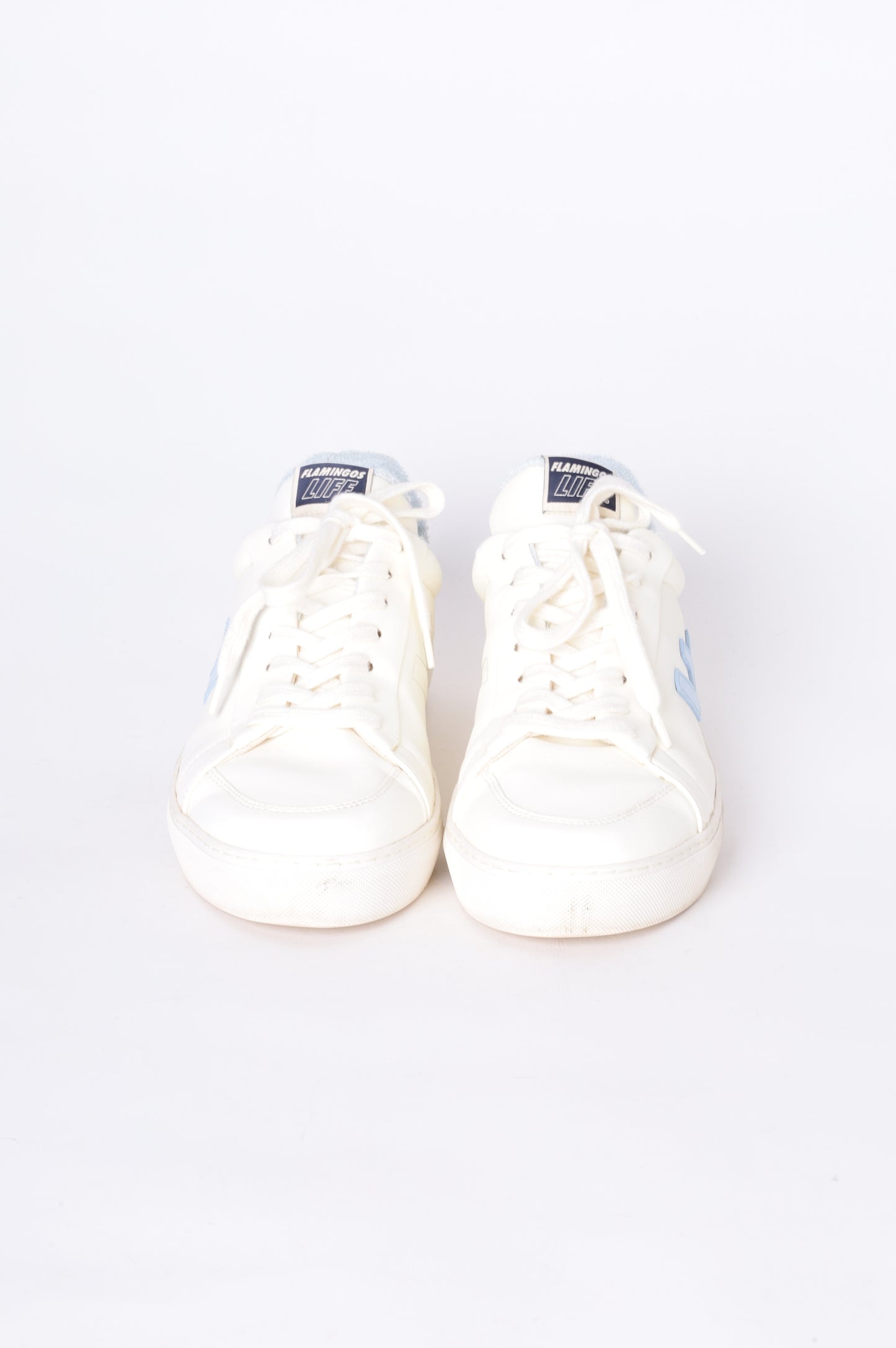 Flamingos Life Womens White Sneakers Size EU 40