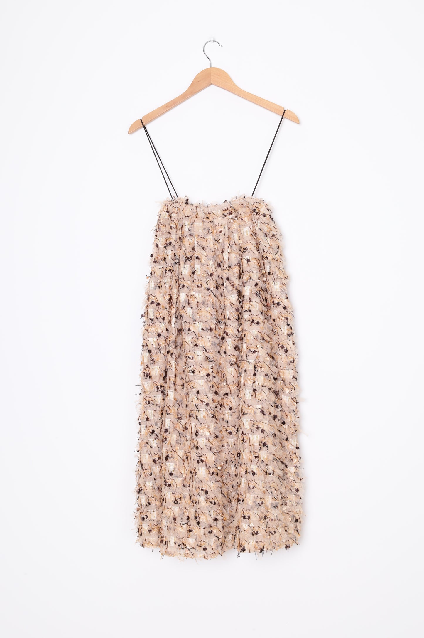 Seven Ten by Miho Kawahito Womens Beige Maxi Skirt Size S