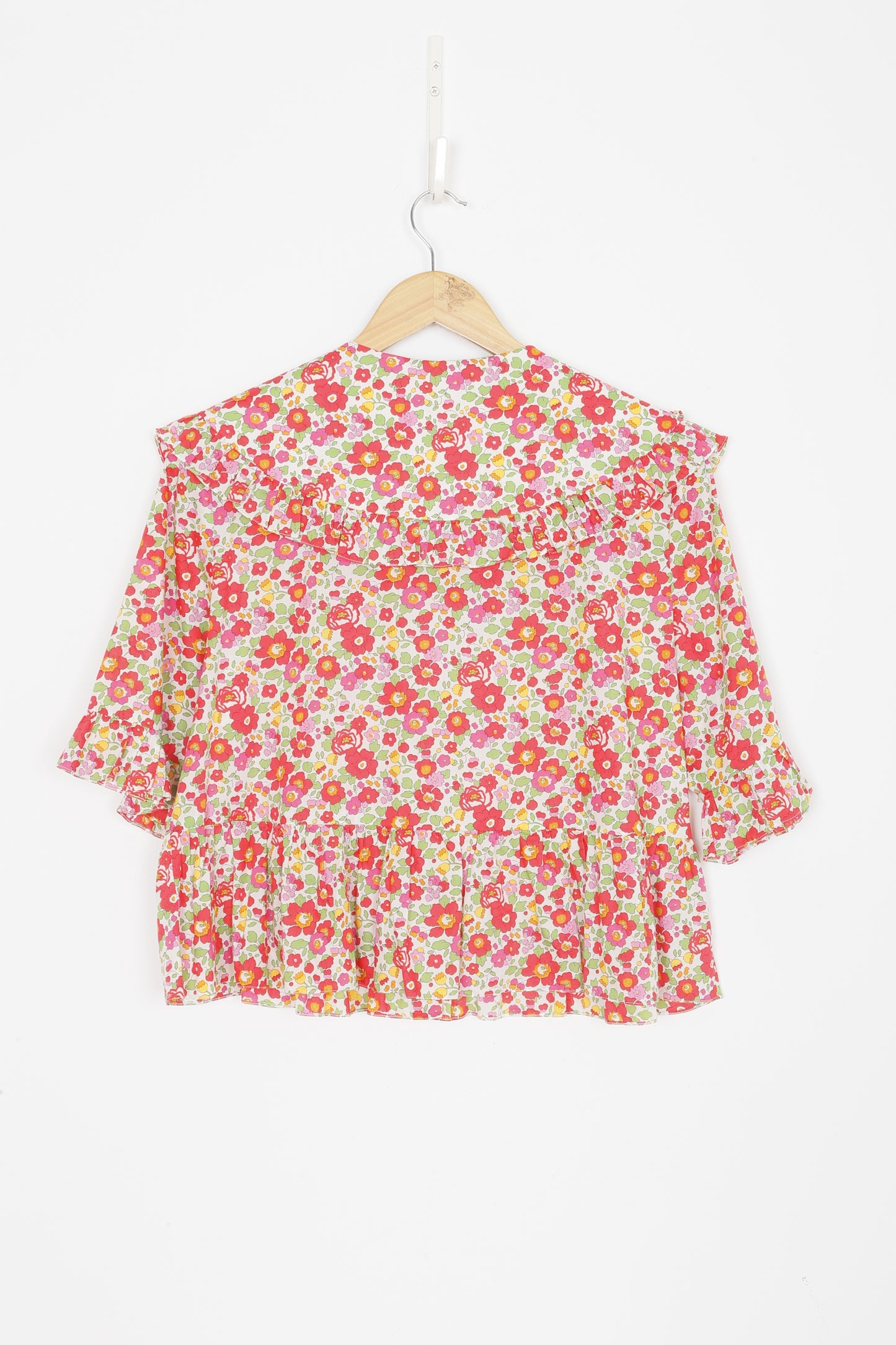 Horror Vacui Womens Red Top Size L