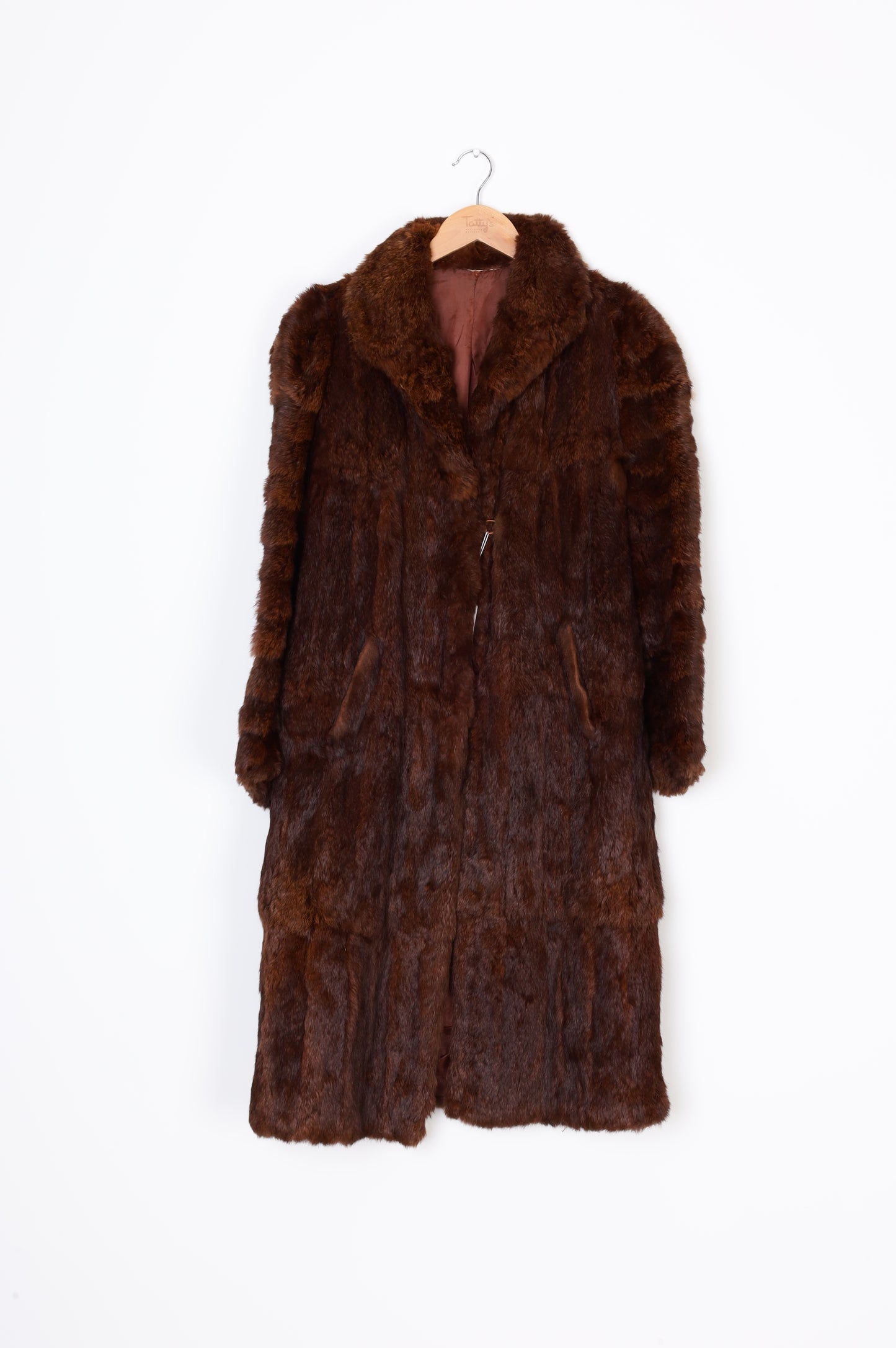 No Label Womens Brown Coat Size S