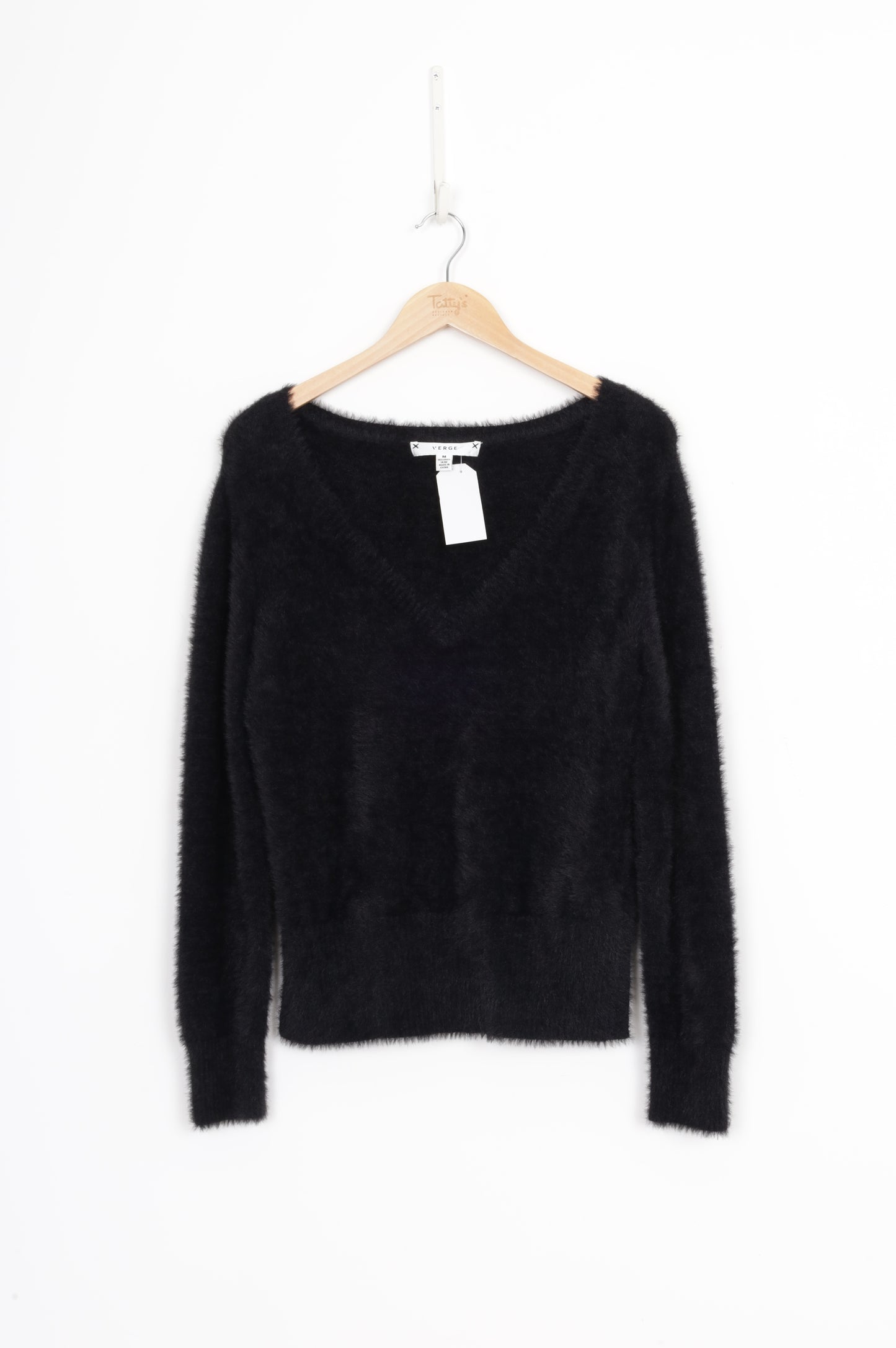 Verge Womens Black Jumper Size M