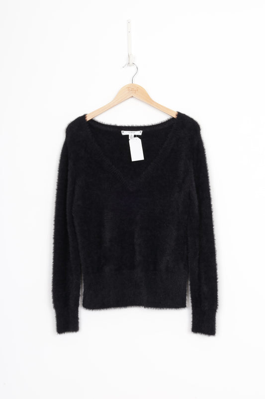 Verge Womens Black Jumper Size M